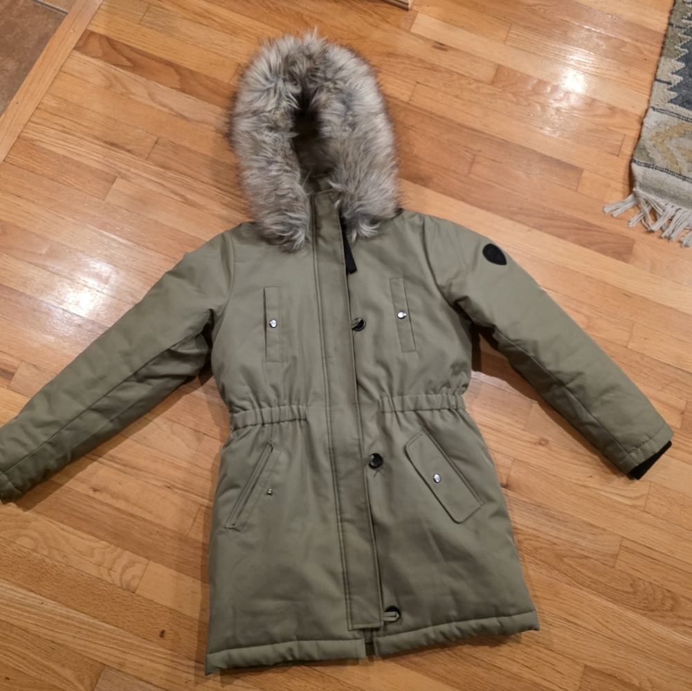 Only Winter Parka With Removable Hood
